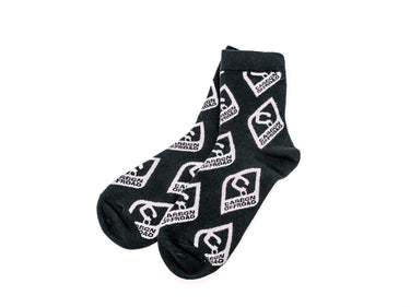 Carbon Socks - Logo Pattern - CM - SOCKS - CL - M 1 Carbon Offroad